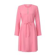 Flowy Midi Jurk met Riem Riani , Pink , Dames