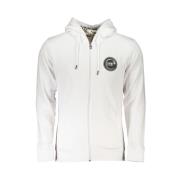 Luxe wit katoenen sweatshirt voor mannen Cavalli Class , White , Heren