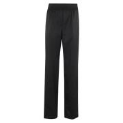 Slim Fit Car Broek Helmut Lang , Black , Dames