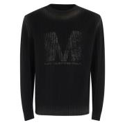 Crewneck Sweatshirt MM6 Maison Margiela , Black , Heren