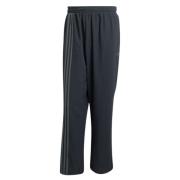 Seersucker Casual Broek voor Dagelijkse Stijl Adidas , Black , Heren