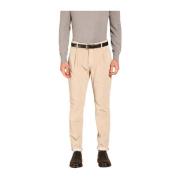 Fluweel chino broek wortel pasvorm Mason's , Beige , Heren