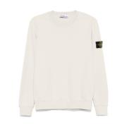 Beige Sweater Herenmode Stone Island , Beige , Heren