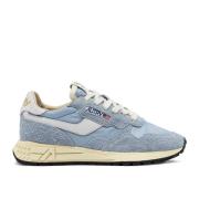 Lichtgewicht hardloopsneakers met suède en nylon Autry , Blue , Dames