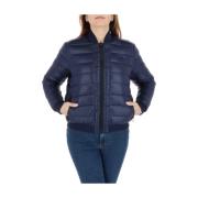 Blauwe Bedrukte Ritsjas Herfst/Winter Love Moschino , Blue , Dames