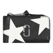 Ster Patchwork Leren Portemonnee Marc Jacobs , Black , Dames