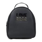 Lente/Zomer Dames Rugzak Collectie Love Moschino , Gray , Dames