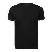 Blauw Oxford T-shirt met logo RRD , Black , Heren