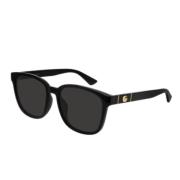 Stijlvolle zonnebril Gg0637Sk Gucci , Black , Unisex