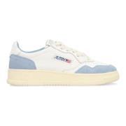 Lage sneakers met suède inzetstukken Autry , White , Dames