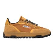 Draken Nabuk Leren Schoenen Autry , Brown , Heren