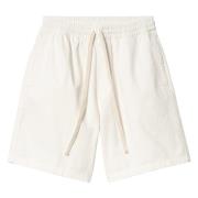 Witte katoenen Bermuda shorts met logo Carhartt Wip , White , Heren