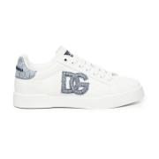 Witte lage sneakers Dolce & Gabbana , White , Dames