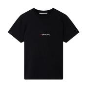 Iconische Liefde Logo Geborduurd T-Shirt Stella McCartney , Black , Da...