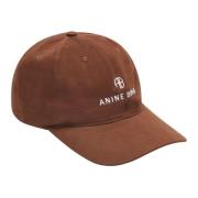 Zonneklep Hoed Stijlvolle Modieuze Accessoire Anine Bing , Brown , Dam...