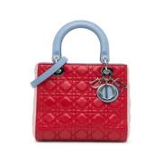 Pre-owned Leather dior-bags Dior Vintage , Red , Dames