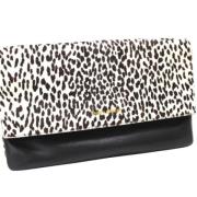 Pre-owned Leather clutches Yves Saint Laurent Vintage , Black , Dames