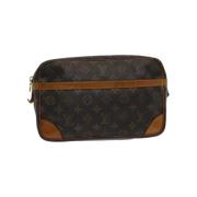 Pre-owned Canvas louis-vuitton-bags Louis Vuitton Vintage , Brown , Da...