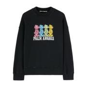 Zwarte Truien voor Mannen Palm Angels , Black , Heren