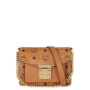 Canvas shoulder-bags MCM , Brown , Dames