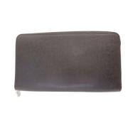 Pre-owned Canvas wallets Louis Vuitton Vintage , Black , Dames