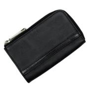 Pre-owned Leather wallets Dior Vintage , Black , Heren