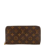 Pre-owned Canvas wallets Louis Vuitton Vintage , Brown , Dames