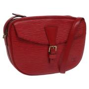 Pre-owned Leather louis-vuitton-bags Louis Vuitton Vintage , Red , Dam...