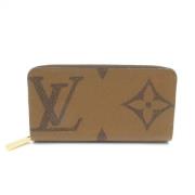 Pre-owned Canvas wallets Louis Vuitton Vintage , Brown , Dames