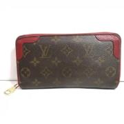 Pre-owned Canvas wallets Louis Vuitton Vintage , Brown , Dames