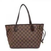 Pre-owned Fabric shoulder-bags Louis Vuitton Vintage , Brown , Dames