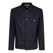 Blauw Modern Shirt Hindustrie , Blue , Heren