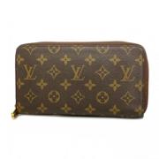 Pre-owned Fabric wallets Louis Vuitton Vintage , Brown , Unisex