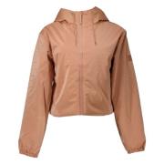 Korte Geïsoleerde Regenjas Zalm Rains , Beige , Dames