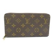 Pre-owned Canvas wallets Louis Vuitton Vintage , Brown , Dames