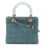 Pre-owned Denim dior-bags Dior Vintage , Blue , Dames