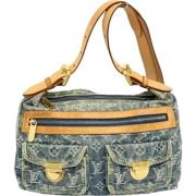 Pre-owned Denim louis-vuitton-bags Louis Vuitton Vintage , Blue , Dame...