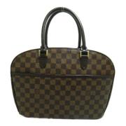 Pre-owned Canvas handbags Louis Vuitton Vintage , Brown , Dames