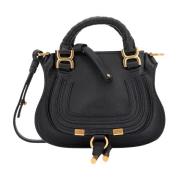 Luxe leren schoudertas Chloé , Black , Dames