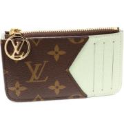 Pre-owned Canvas wallets Louis Vuitton Vintage , Brown , Dames