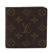 Pre-owned Canvas wallets Louis Vuitton Vintage , Brown , Dames