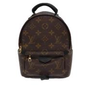 Pre-owned Canvas backpacks Louis Vuitton Vintage , Brown , Dames