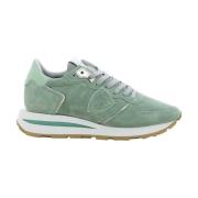 Groene Tropez Haute LOW Damesschoenen Philippe Model , Green , Dames