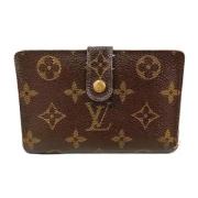 Pre-owned Canvas wallets Louis Vuitton Vintage , Brown , Dames