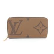 Pre-owned Canvas wallets Louis Vuitton Vintage , Brown , Dames