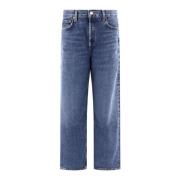 Laaghangende Baggy Jeans Agolde , Blue , Dames