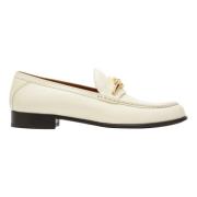 Vlogo Loafer Schoen Valentino Garavani , Beige , Dames