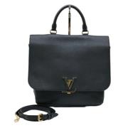 Pre-owned Leather louis-vuitton-bags Louis Vuitton Vintage , Black , D...