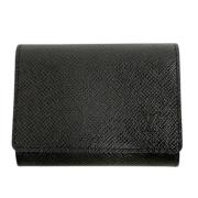 Pre-owned Leather wallets Louis Vuitton Vintage , Black , Dames