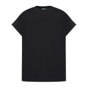 T-shirt met logo Dolce & Gabbana , Black , Heren